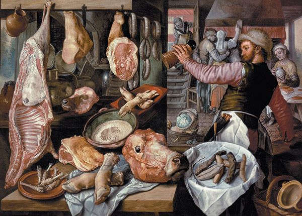 La bottega del macellaio – A. Carracci - Oxford
